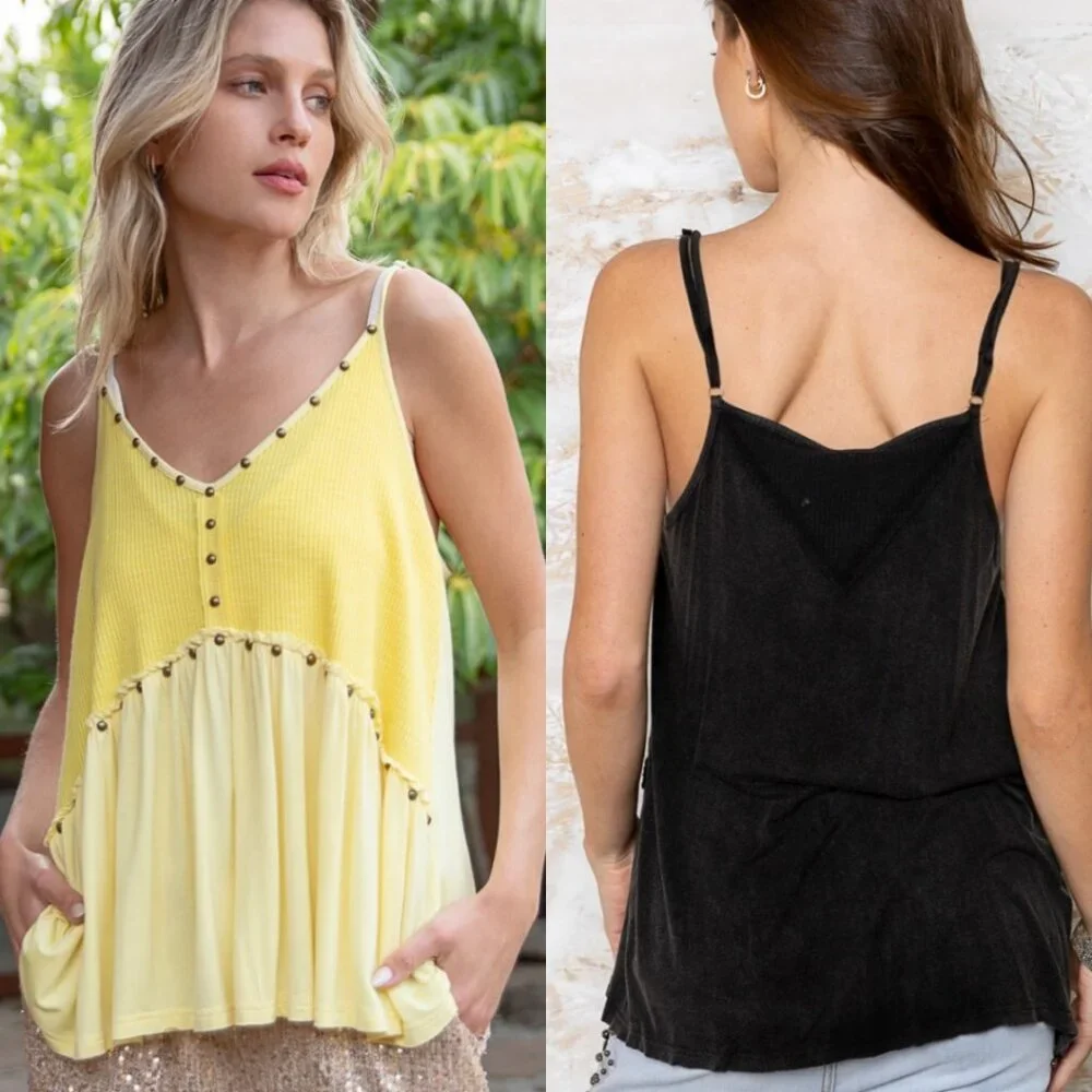 74551 Studded Tank Top - Picture 3 of 3
